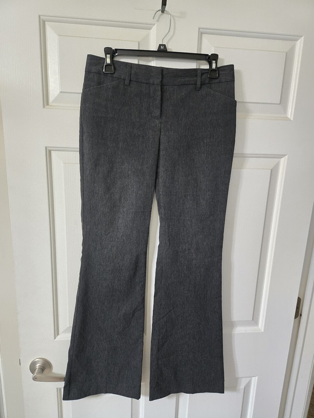 Women's Express Dark Gray Stretch Dress Pants Size 2 Regular